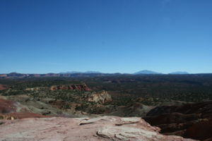 White Canyon Flats View at end of Long Canyon