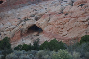 One of many arches in Muley Twist trail