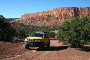 Start of South Draw Road Capitol Reef National Park